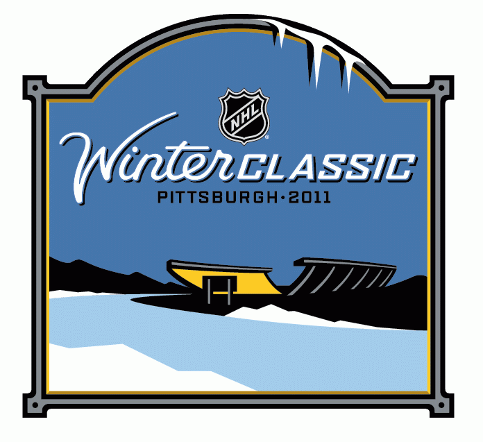 NHL Winter Classic 2011 Alternate Logo v5 iron on transfers for clothing